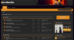 Desktop Screenshot of gamerenders.com